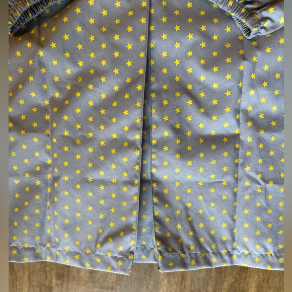 Komodo Beans Rain Jacket grey with yellow stars - Picture 12 of 15